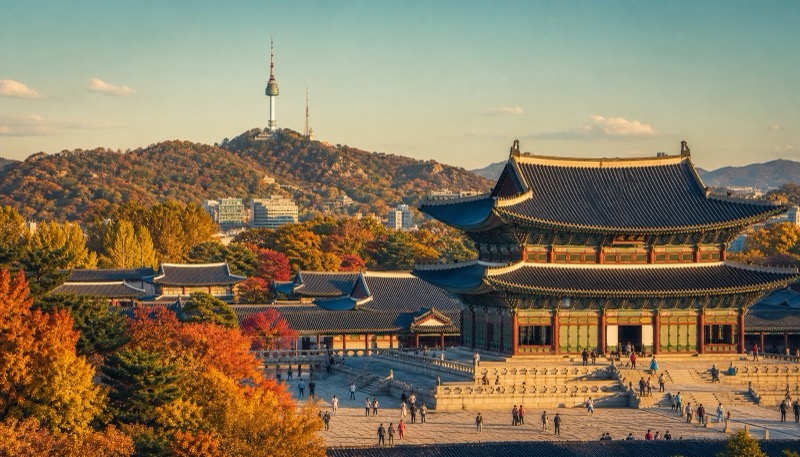 Cung điện Gyeongbokgung, Seoul, Hàn Quốc