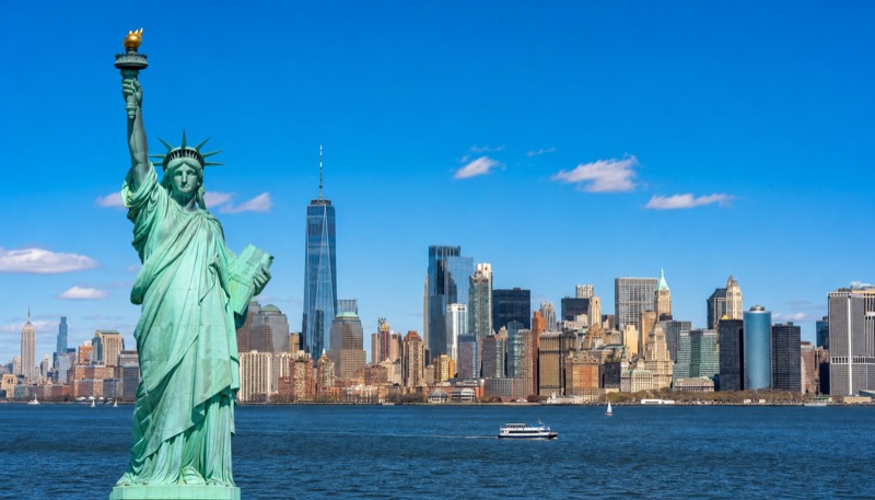 Tượng Nữ thần Tự do, New York, Mỹ